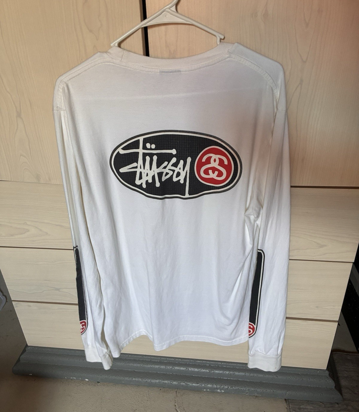 RARE stussy long sleeve super old in great condition L gallery