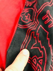 Proedge Shirt Men’s Size Large Red Black NCAA Wisconsin Badgers Long Sleeve
