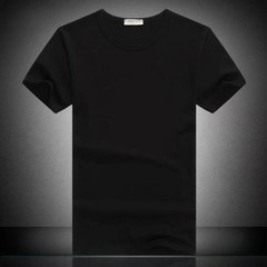 Universal Men’s Polyester Fiber Plain Crew Neck Tee Short Sleeves T-Shirt M-5XL