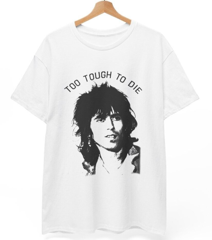 Keith Richards "Too Tough to Die" T Shirt Music band rock punk roll Unisex Shirt gallery