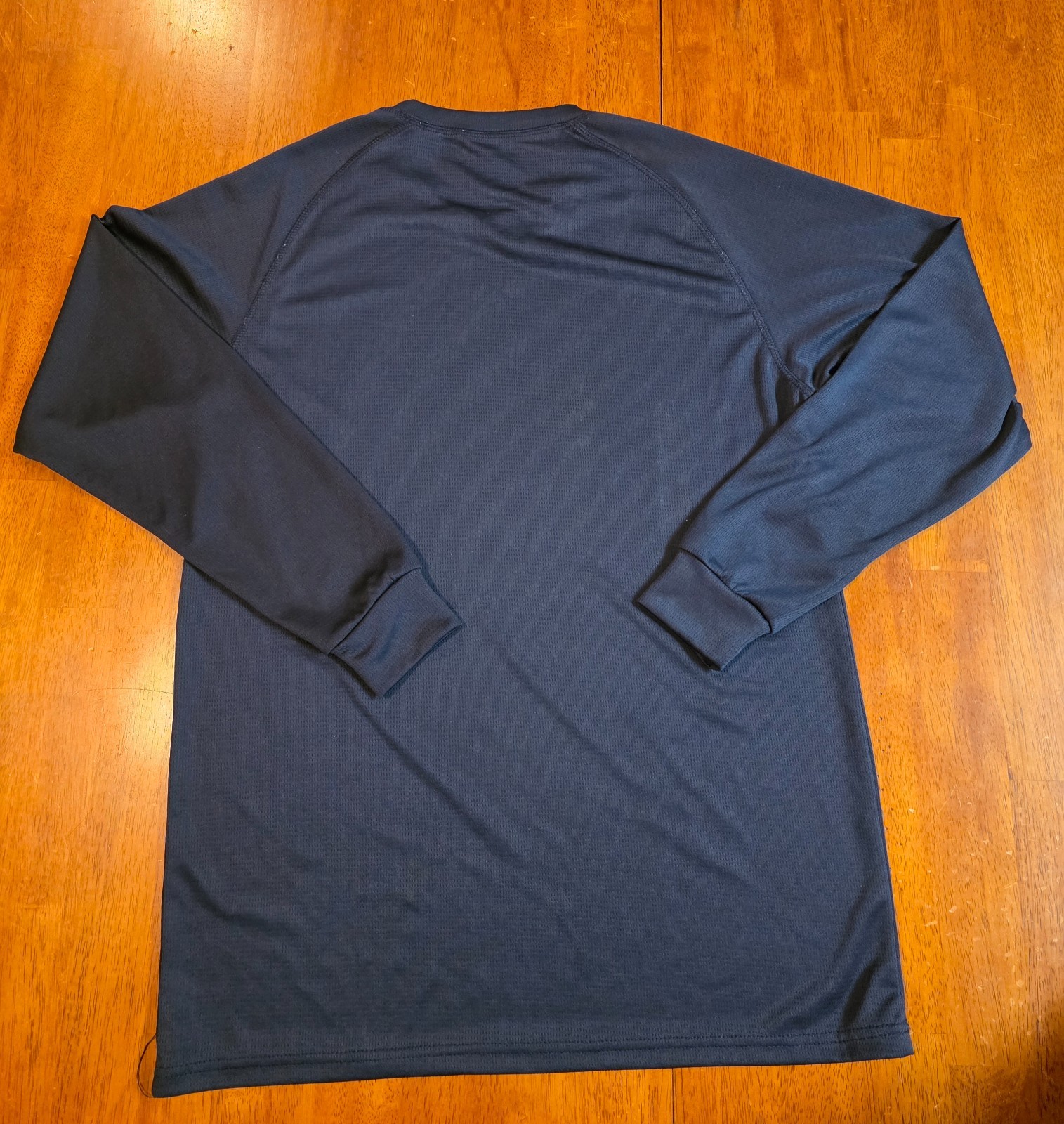Blue Star Men's XXL Navy Blue 100% Polyester Long Sleeve Performance T-Shirt gallery