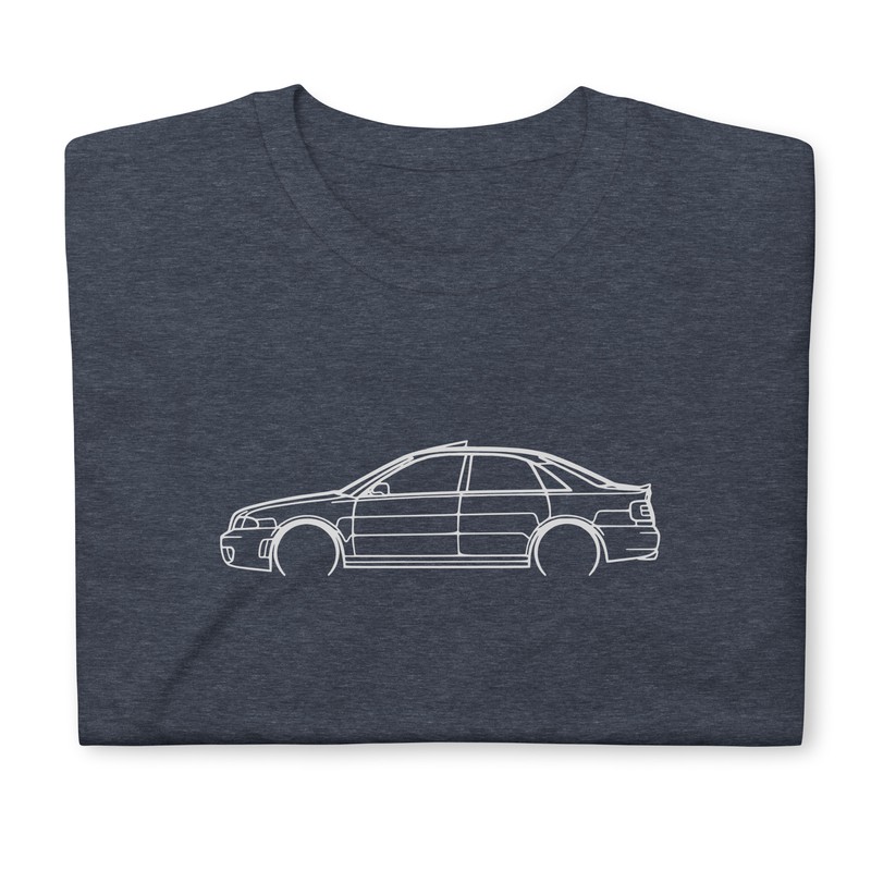 Softstyle T-Shirt For RS4 B5 Sedan Car Owners Birthday Gift Tee Shirt