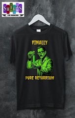 Finally Pure Retardium Funny Scientist T-shirt, Unisex Tee