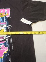 Hello Kitty Tokyo Speed Bioworld 2025 Black T-Shirt XL new