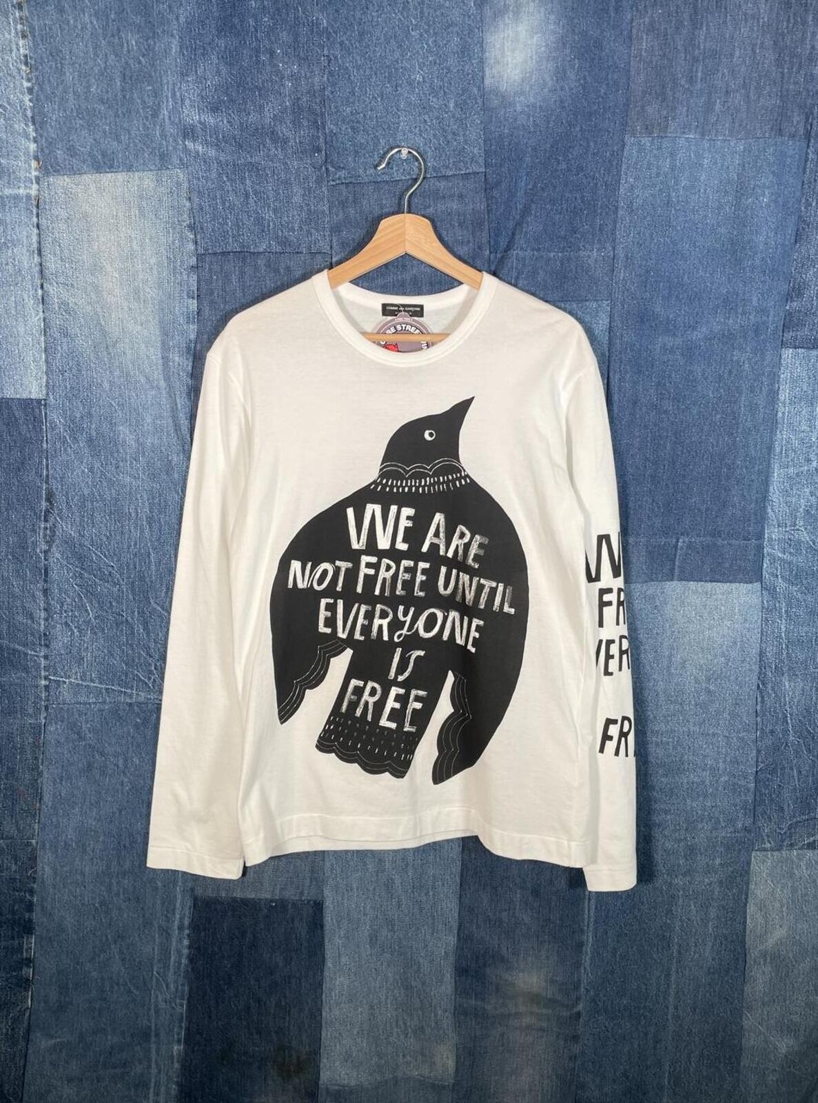 SS19 Comme Des Garcons Homme Longsleeve BNWT fit Small 18X27