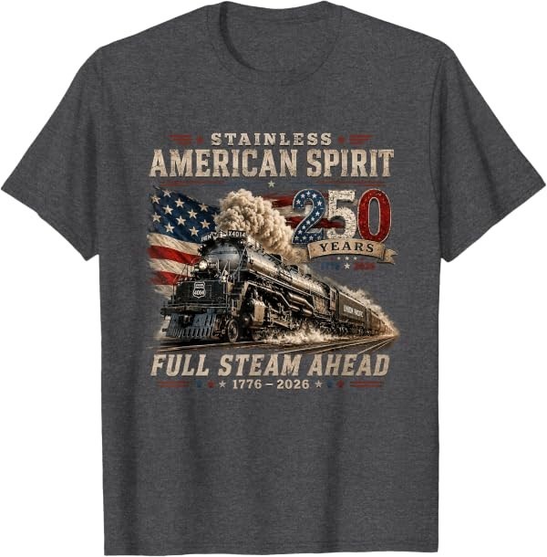 Big Boy 4014 Vintage 250 Steam Locomotive Railroad Train T-Shirt gallery
