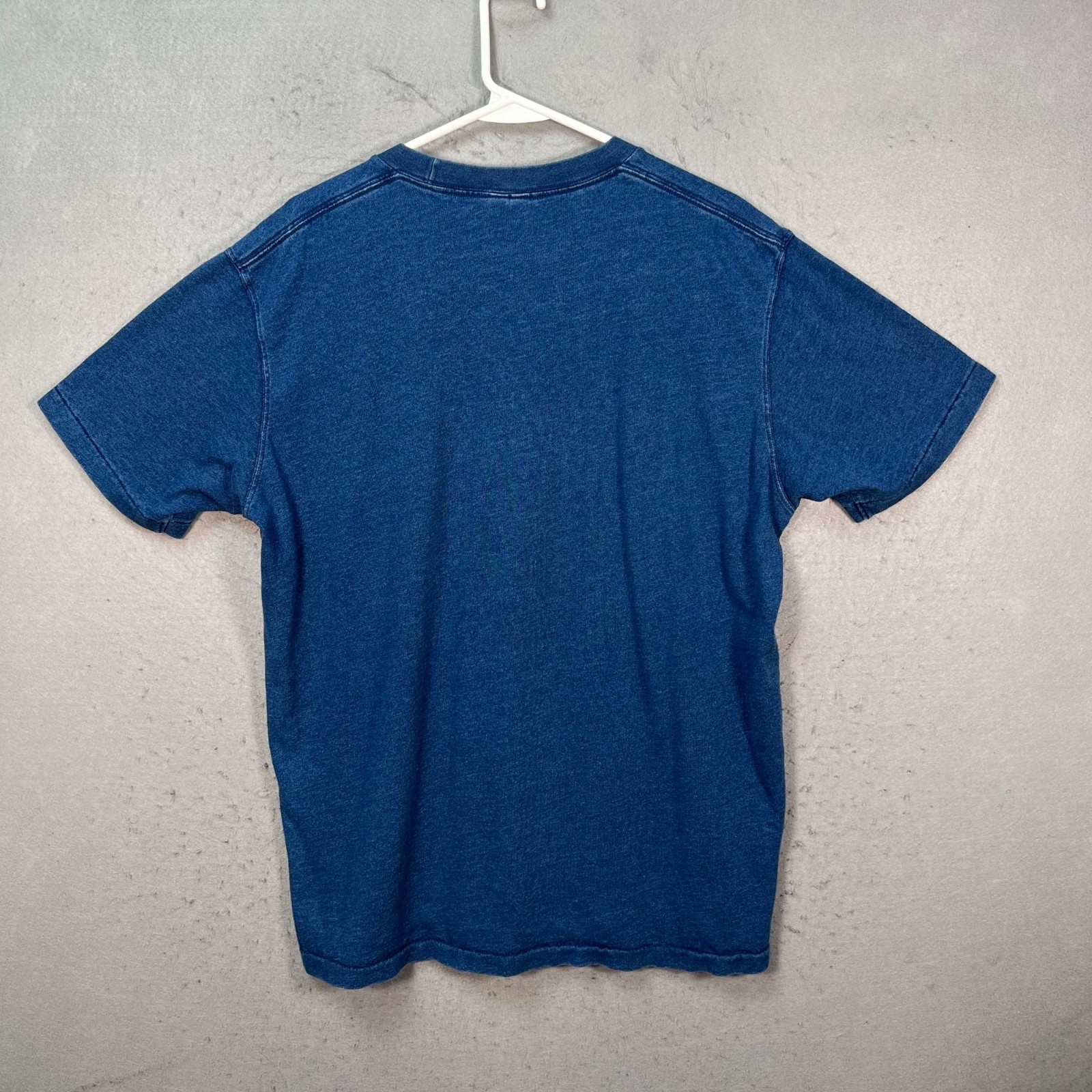 Uniqlo U Mens Size Large Blue Crewneck Cotton T-Shirt gallery