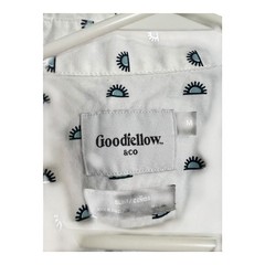 Mens Button Down Shirt Basic Casual Everyday Normcore Goodfellow Medium
