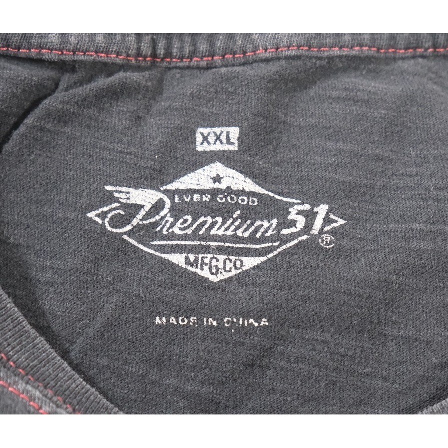 Premium 51 T-Shirt Mens XXL Gray Jackson Hole Wyoming Acid Wash Cotton gallery