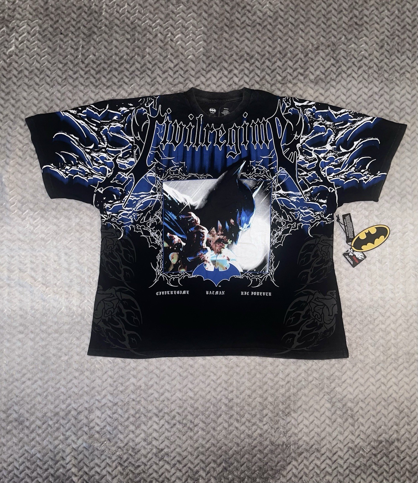 Batman Civilregime T-Shirt In Black Men’s Size 2XL
