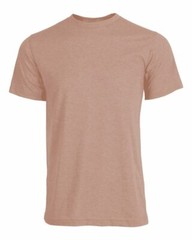 Tultex Unisex 65% Polyester 35% USA Ringspun Cotton Poly-Rich T-Shirt – 241