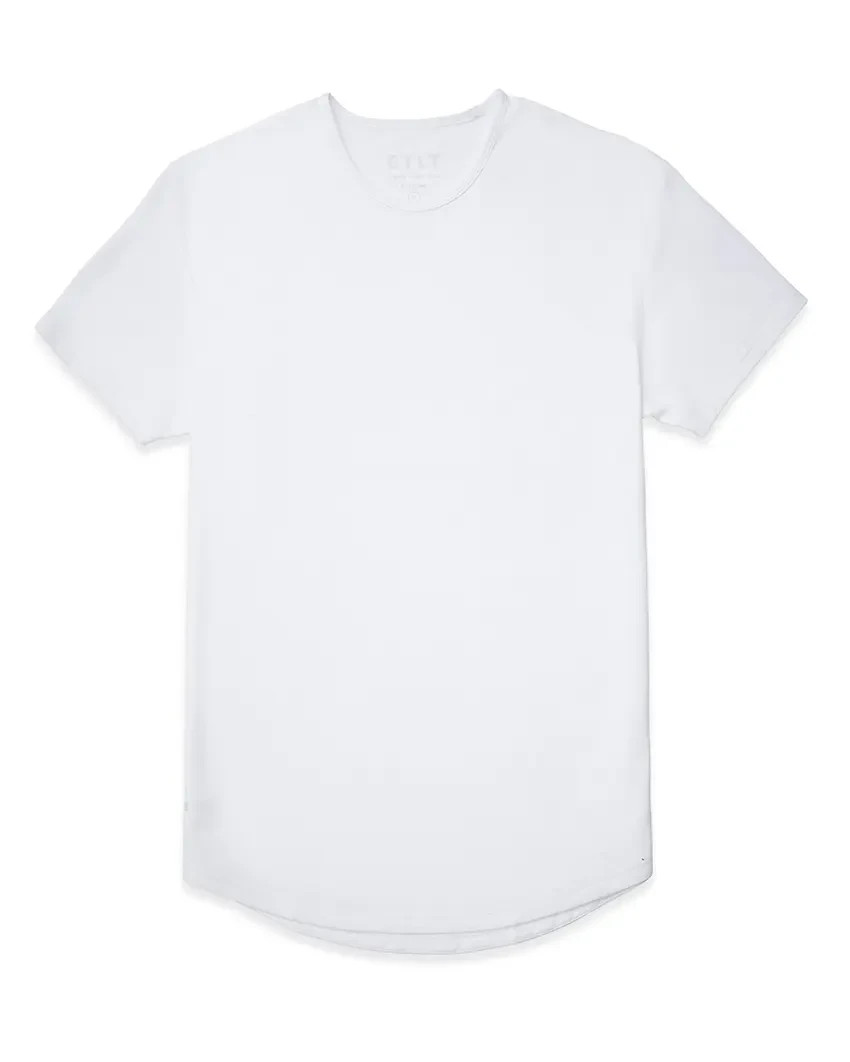 NWT BYLT Premium Basics Signature Drop-Cut T-Shirt Short Sleeve White Men’s XL