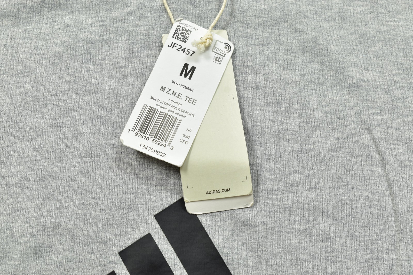 adidas Men's Z.N.E. Tee Medium Grey Heather Short Sleeve T-Shirt Size M NEW gallery