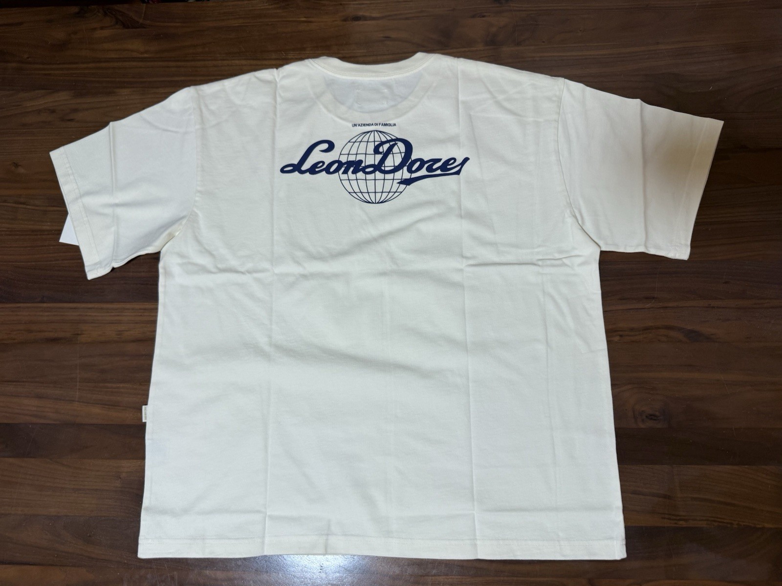 Aime Leon Dore ALD Cycling Logo Tee in Pristine (Cream) Men’s Size XL T-Shirt gallery