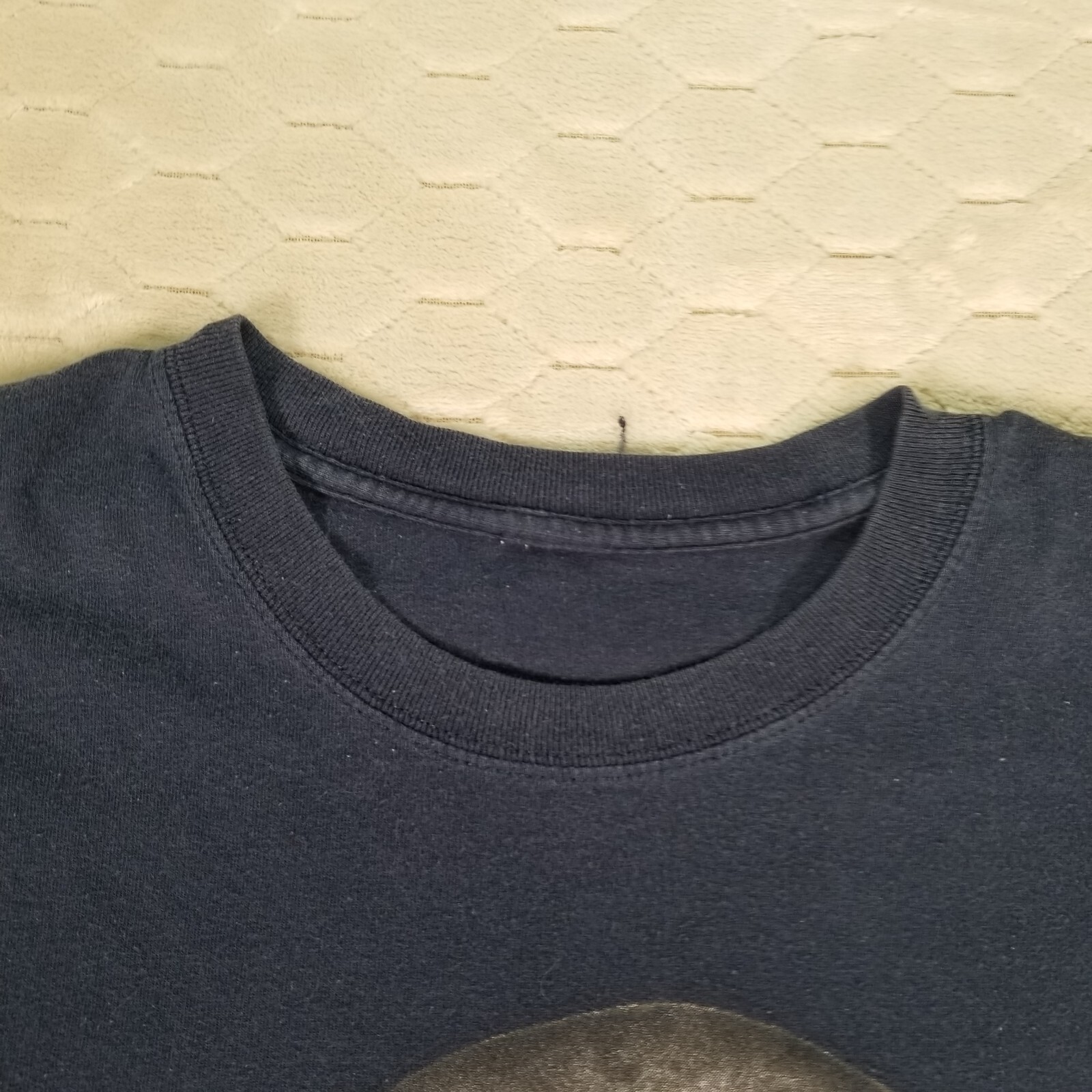 VTG Three Stooges Curly "Why Soitenly!" Shirt Cut Tag Fits M/L See Pics gallery