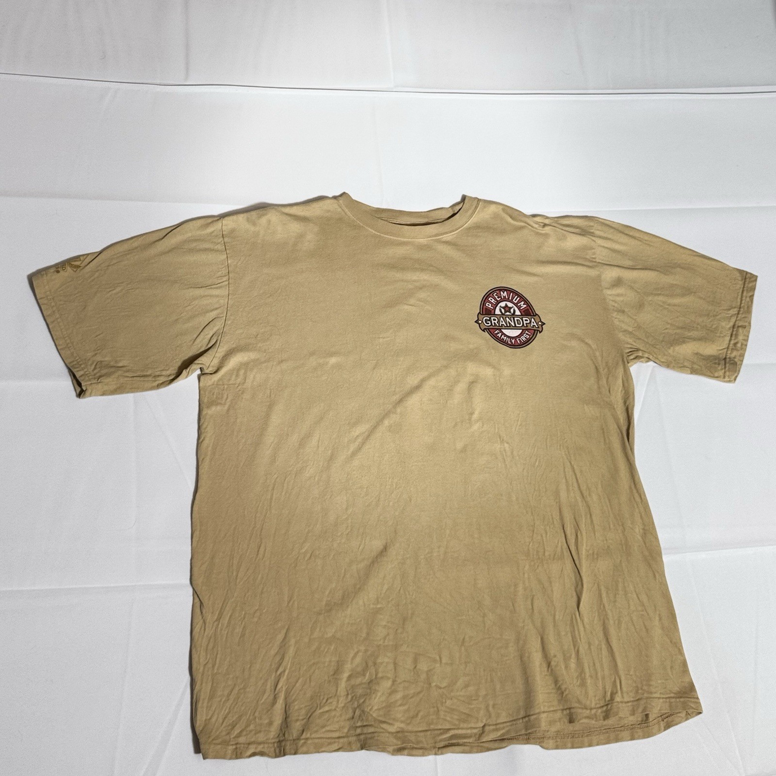 Crazy Shirt Graphic T, Combed Cotton, Premium Grandpa, Yellow, Male, XL gallery