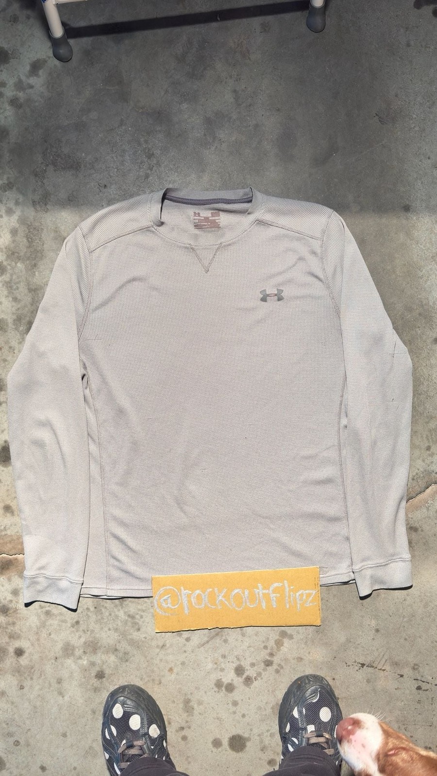 Under Armour Men's Waffle Max Crew Long-Sleeve Thermal Shirt gallery