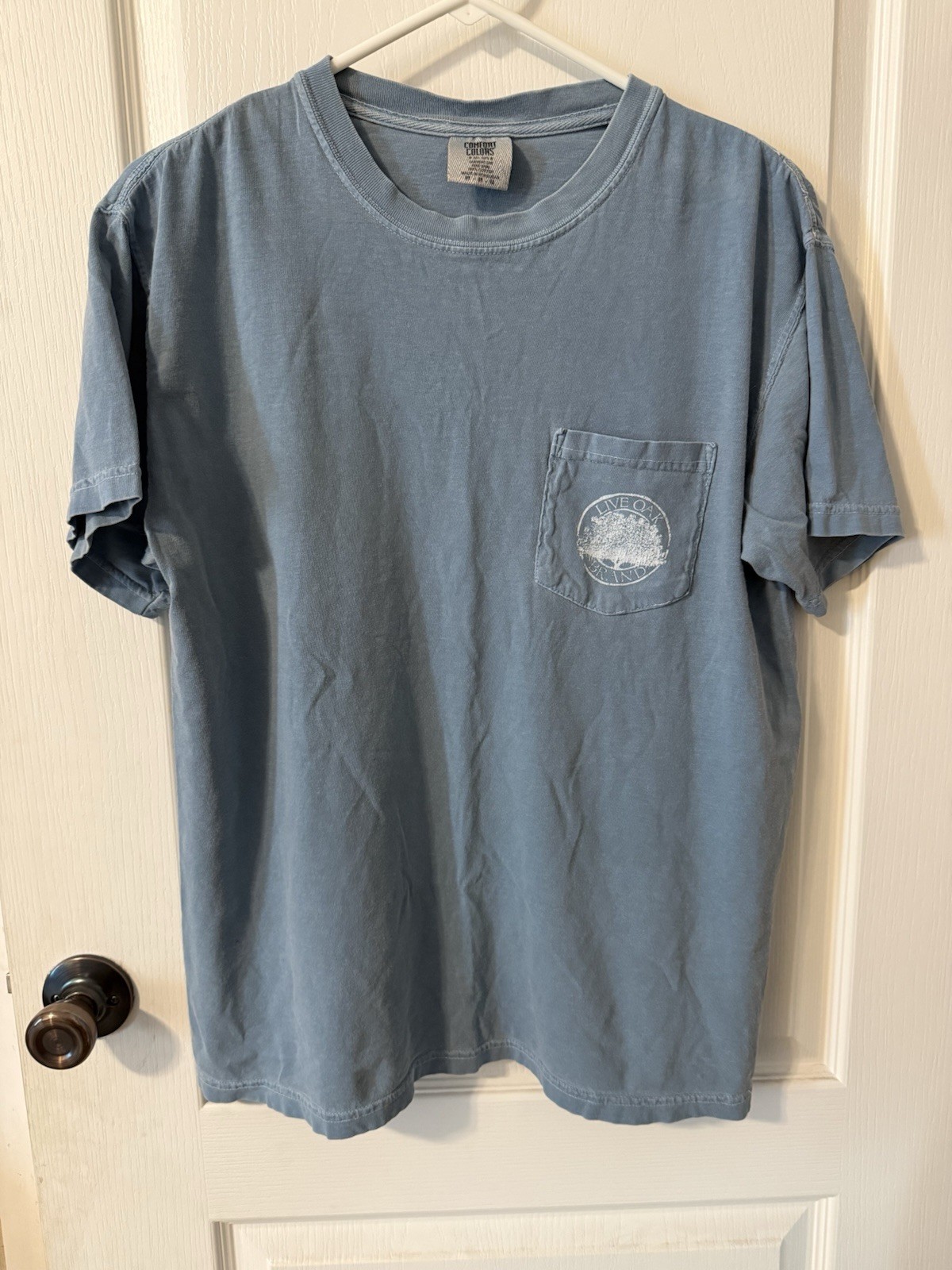 Men’s Live Oak Brand T-Shirt Size Medium Comfort Colors gallery