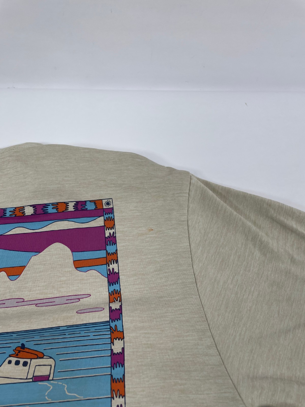 Patagonia Men's Beige T-Shirt Short Sleeve Size S gallery
