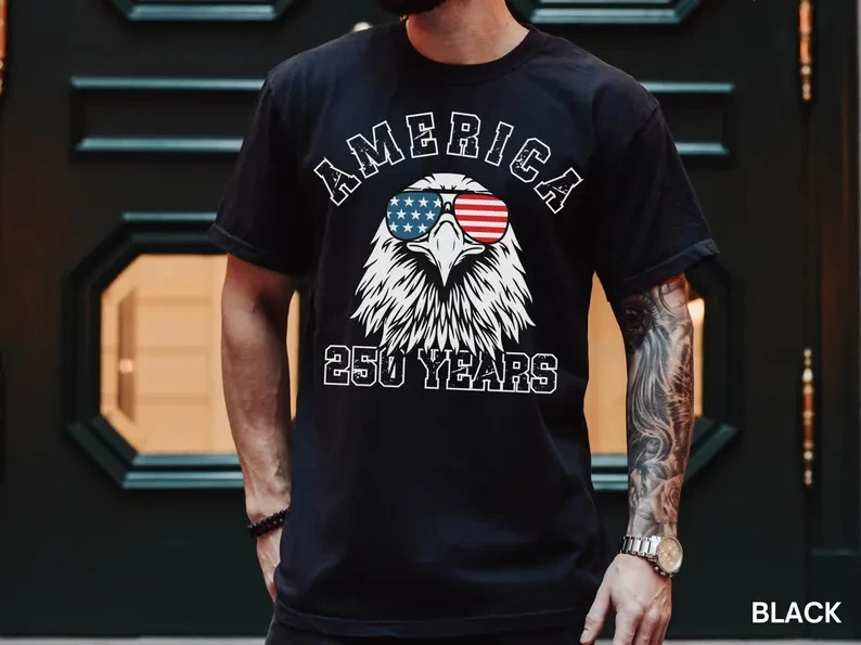 250 Year Shirt, USA Tee, Retro Funny Mens 4th of July Shirt