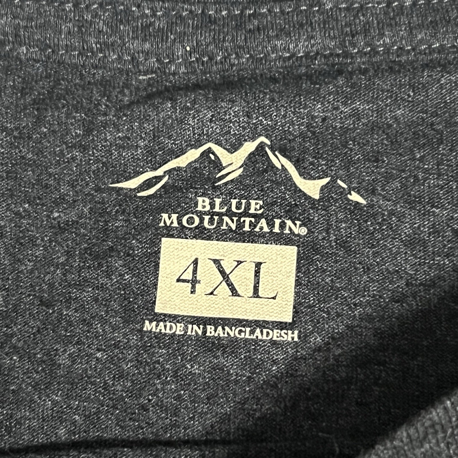 Blue Mountain T Shirt Fall Men’s 4XL Winter Casual gallery