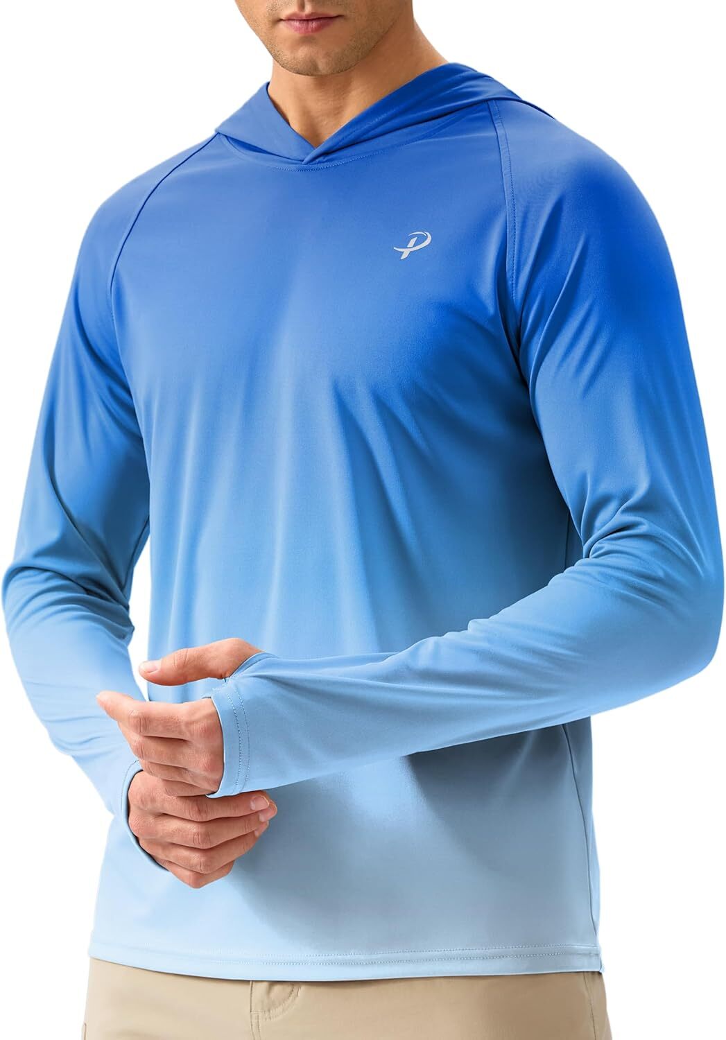 Men's UPF 50+ Sun Protection Hoodie – Long Sleeve Fishing & Hiking Shirt gallery