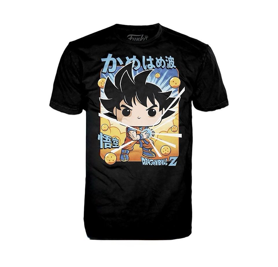 Funko Pop Dragon Ball Z Shirt Mens Size Large Goku Kamehameha