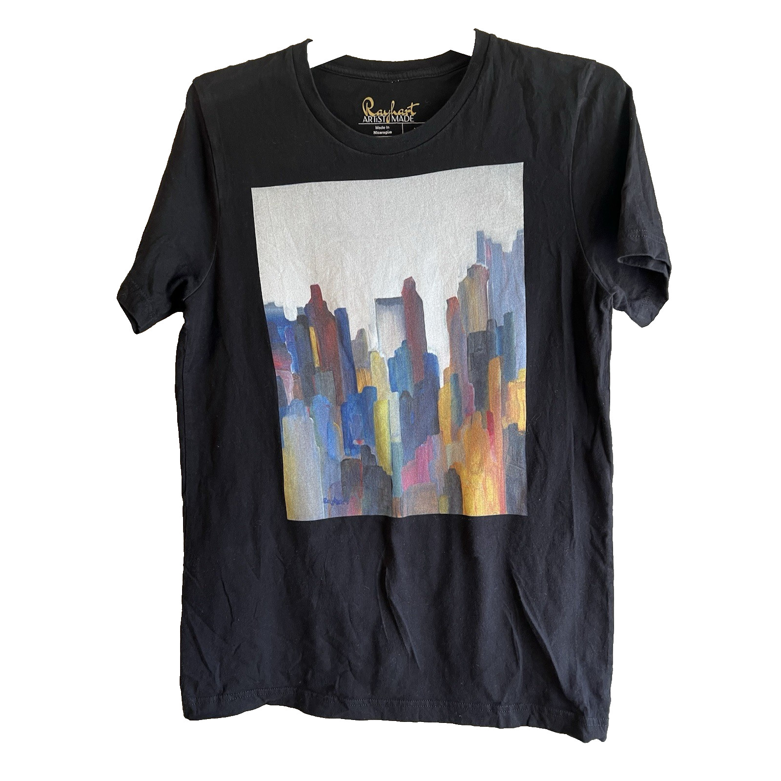 Rayhart Manhattan"Artist made Unisex Tee 100% combed ring spun cotton Sz-M gallery