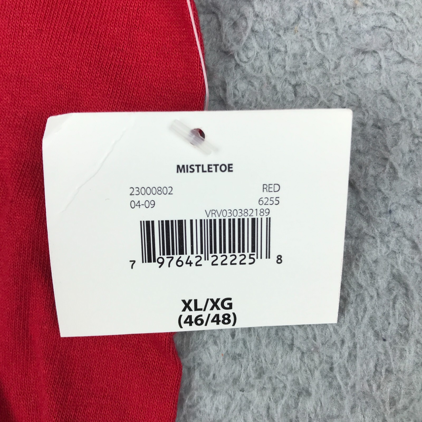 Official Mistletoe Tester Short Sleeve Crew Neck Red Christmas Holiday Shirt XL gallery