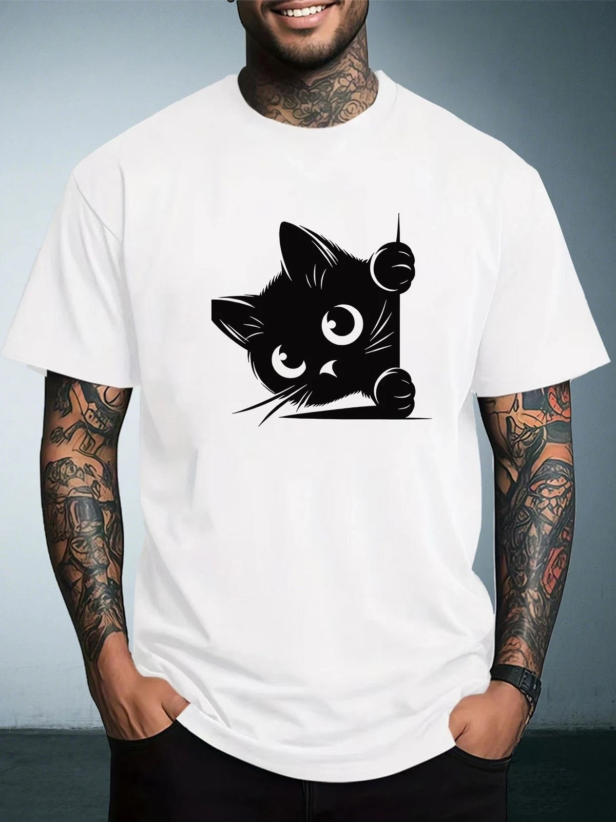 Men's Printed Pattern Fashion T-shirt Print Design Options for Casual Daily Wear gallery