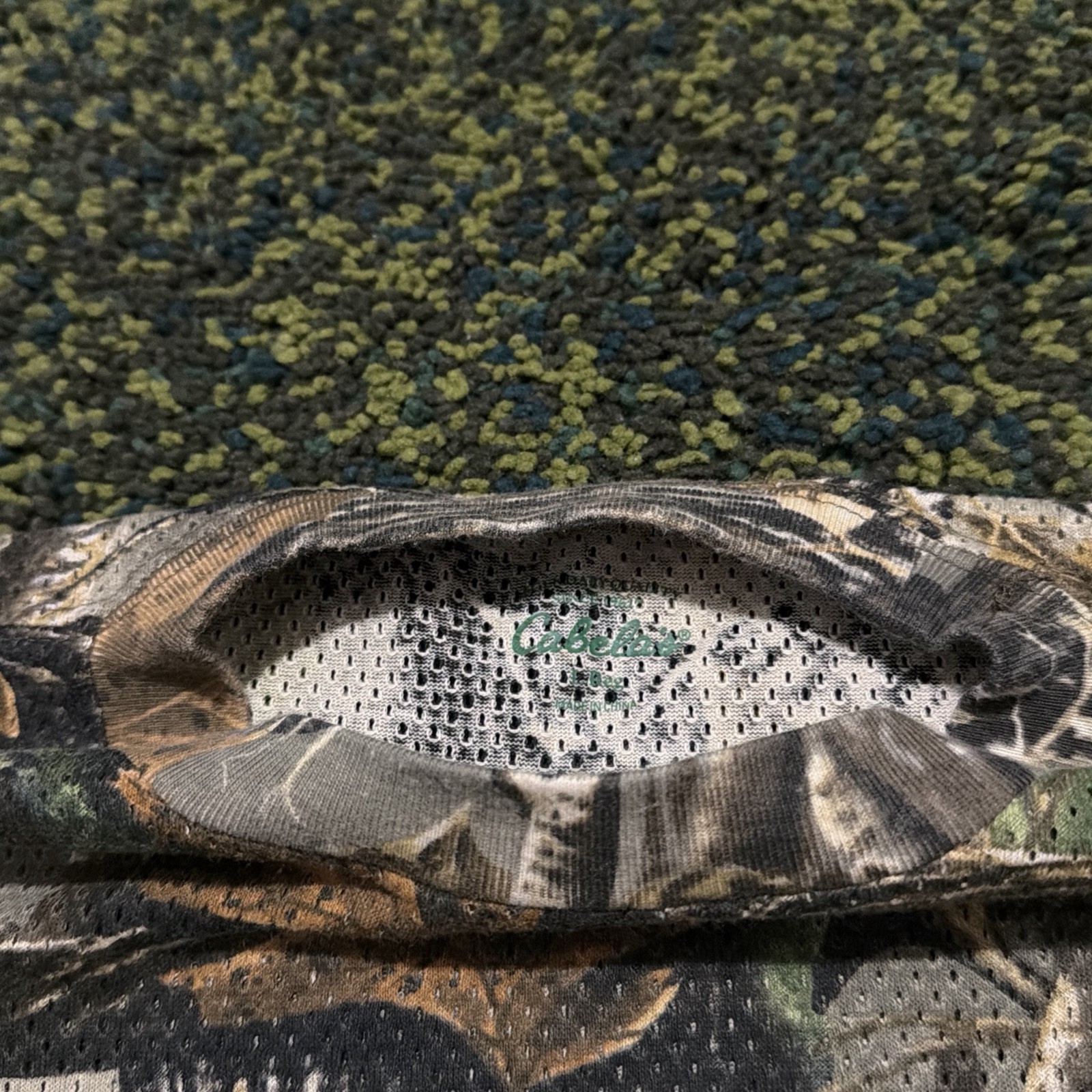 Cabelas Camo Hunting Boxy Cut Bottom T Shirt Mens Size Large Regular gallery