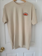 Sunburn Cannabis Tshirt And Sticker Combo From Florida New Size L