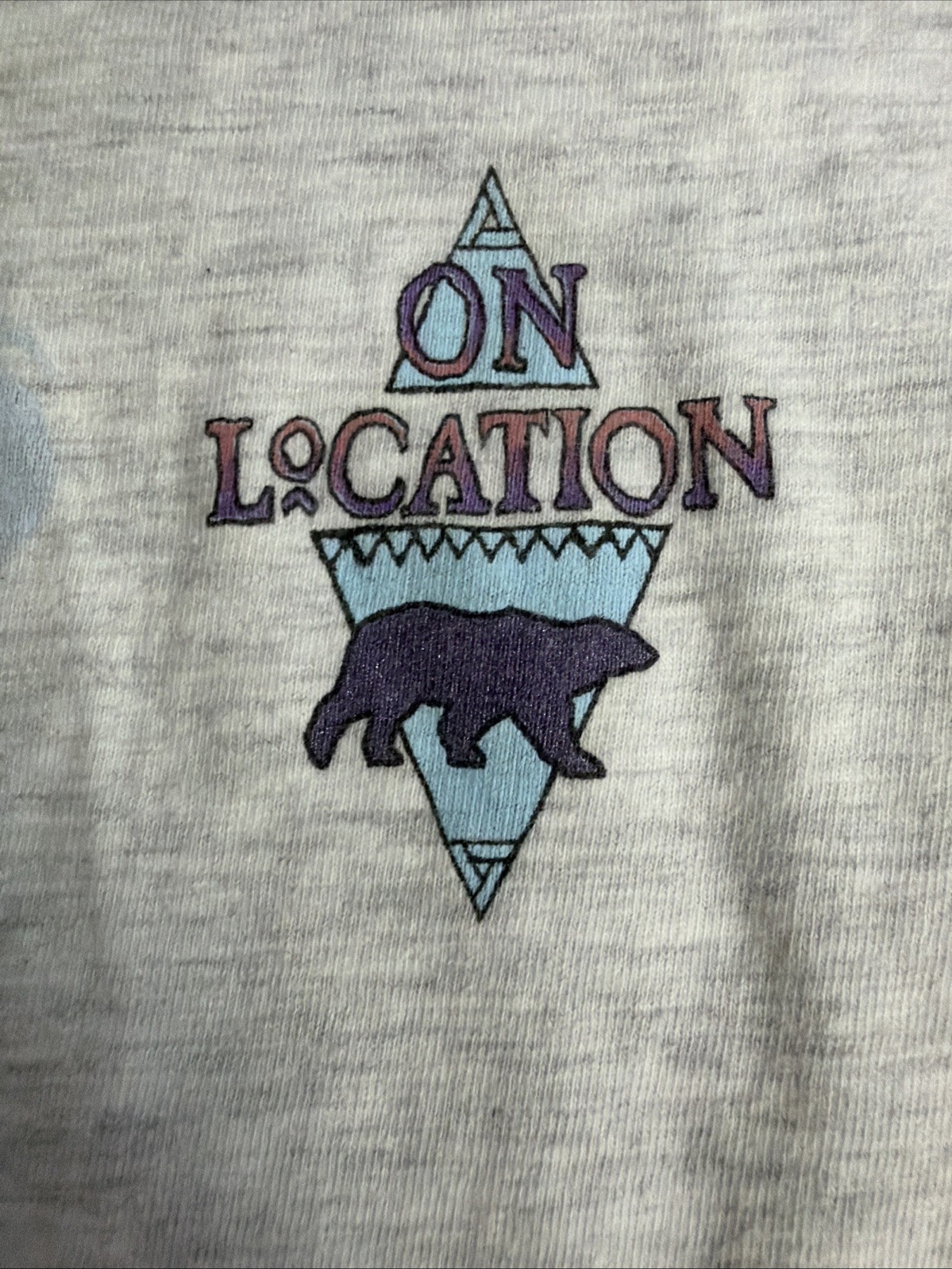 VTG 1993 Harlequin Nature Graphics Polar Bear T-Shirt Large Single Stitch gallery