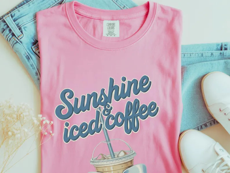 Comfort Tee Iced Coffee Sunshine gallery
