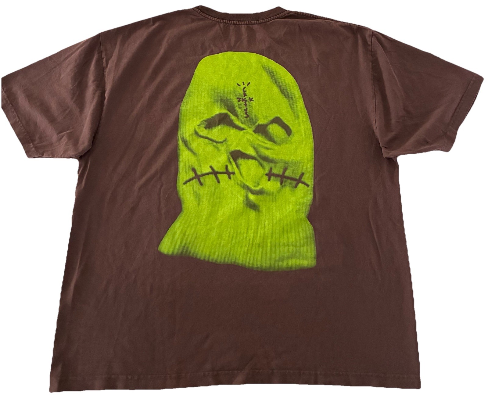 Travis Scott T Shirt XL Brown JackBoys 2 A2 Tee NEW *sleeve hole gallery