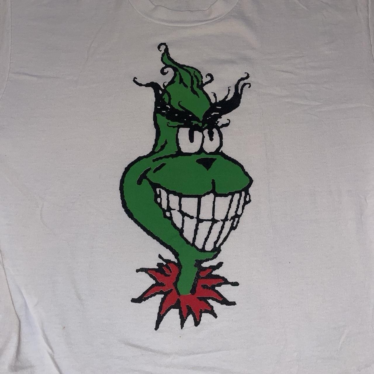 Vintage Grinch Single Stitch Shirt Men’s Size XL White gallery