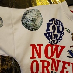 Now Or Never T Shirt Size S. EXTREMELY RARE. SUPER COOL MIX COLOR & PRINT. NEW