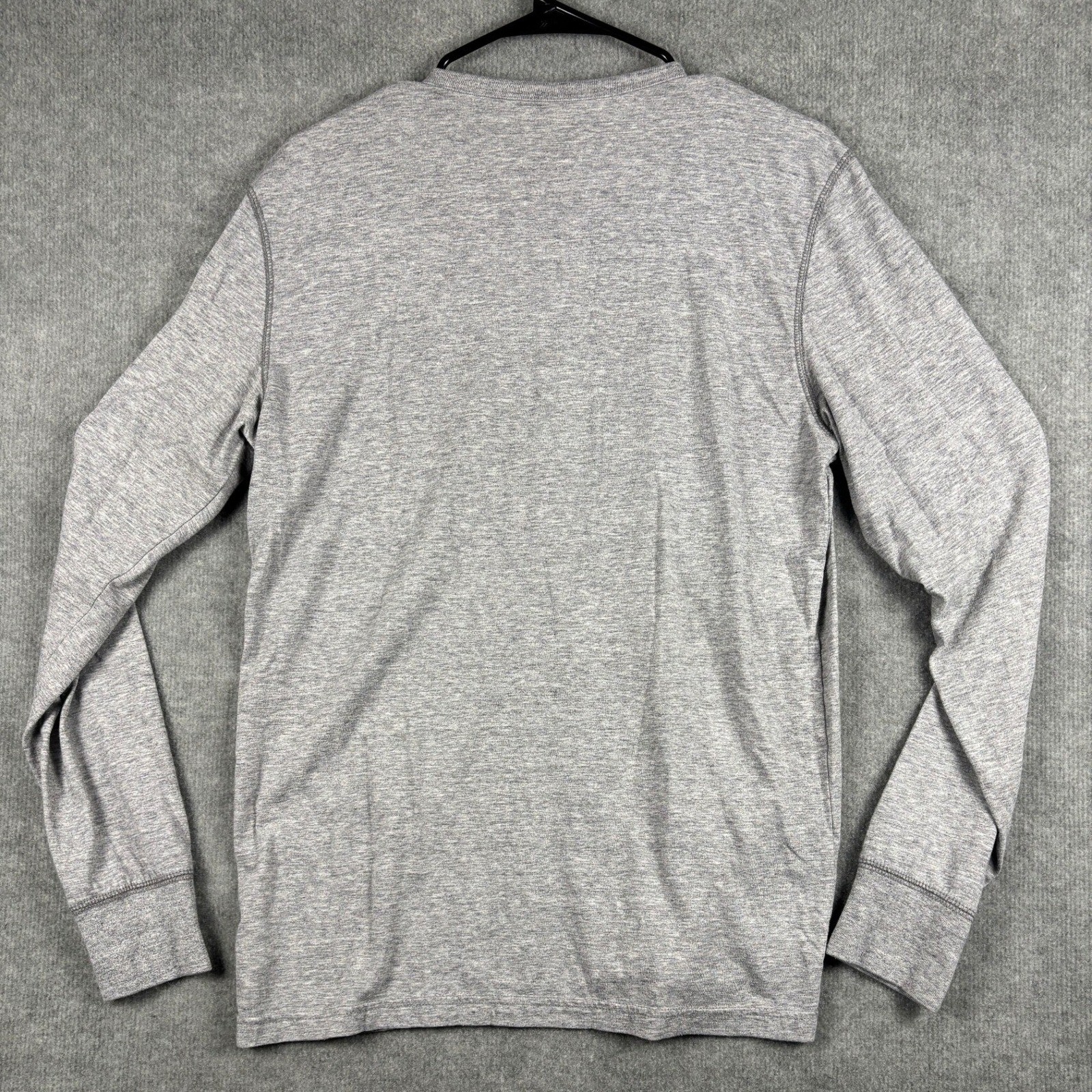 American Eagle Athletic Fit Long Sleeve Eagle Logo Tee Size M Grey Heather gallery