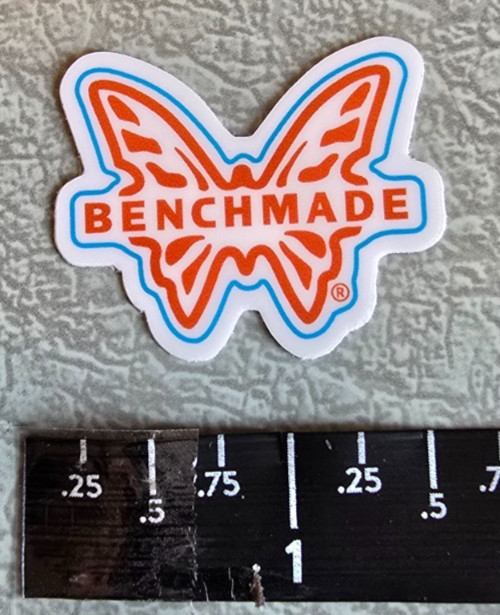 Benchmade Knives Knife Butterfly Original Decal Sticker Shot Show 2025