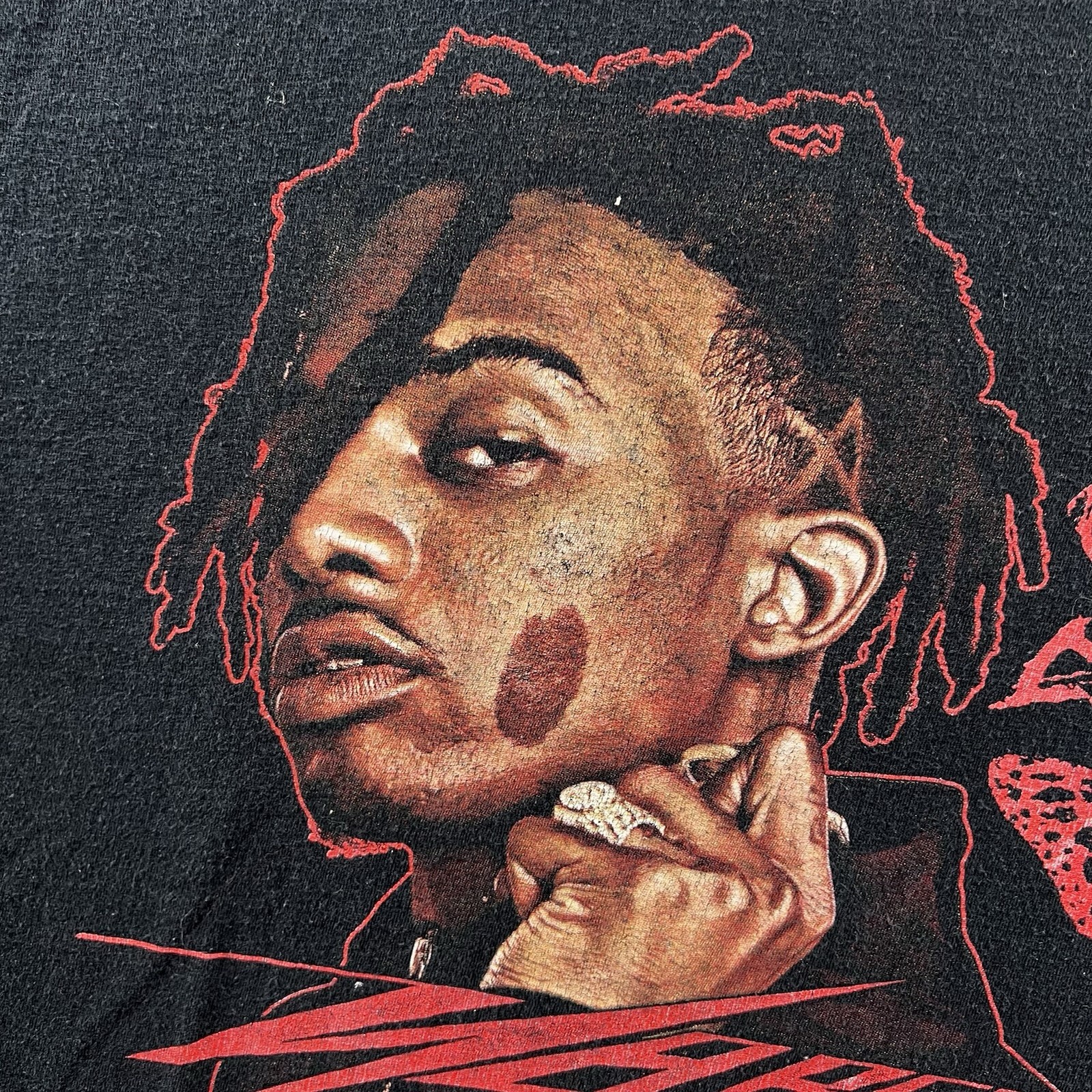 Playboi Carti Shirt Mens Large Black Narcissist Tour 2021 Rap Tee gallery