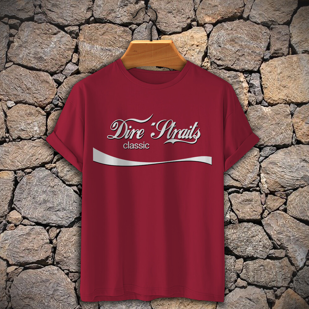 Rock Dire Straits Mark Knopfler David Knopfler Love Over Gold T Shirt gallery