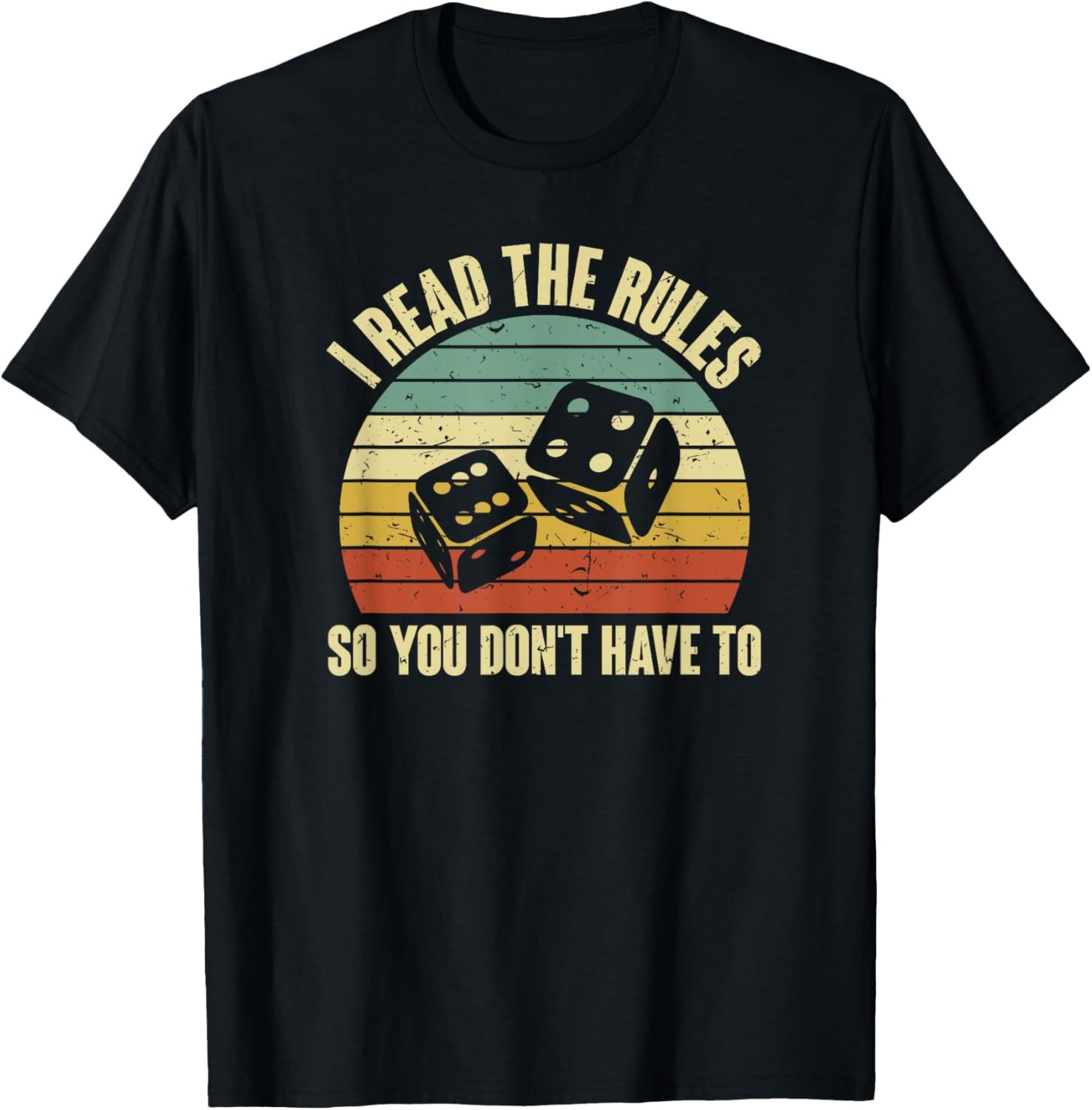 Game Night Adults Funny Board Games I Read The Rules T-Shirt gallery