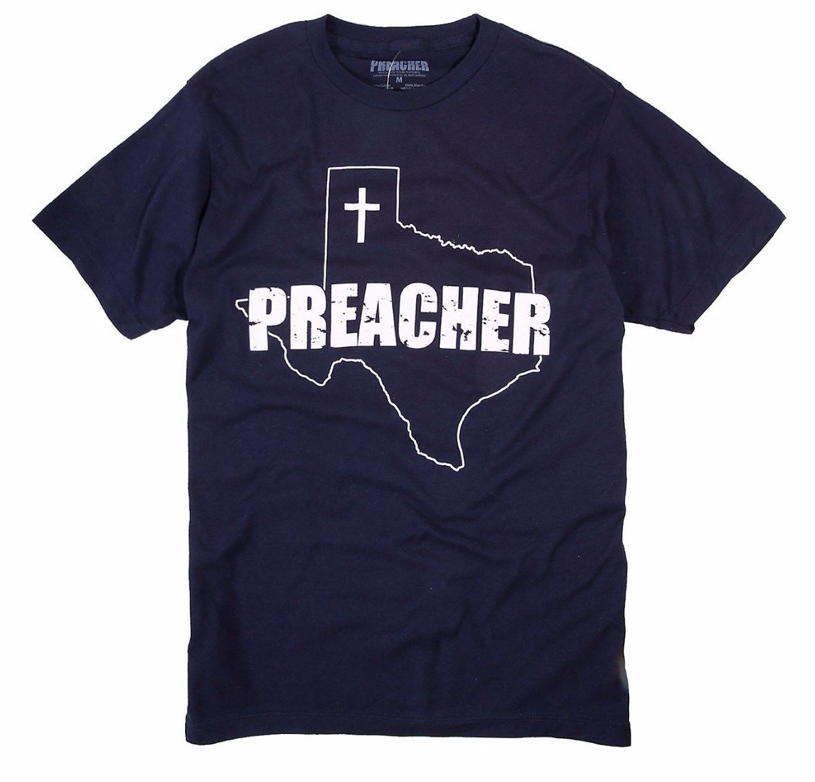AMC Preacher TV Series Jesse Custer TEXAS CROSS T-Shirt NEW XS-3XL Official gallery