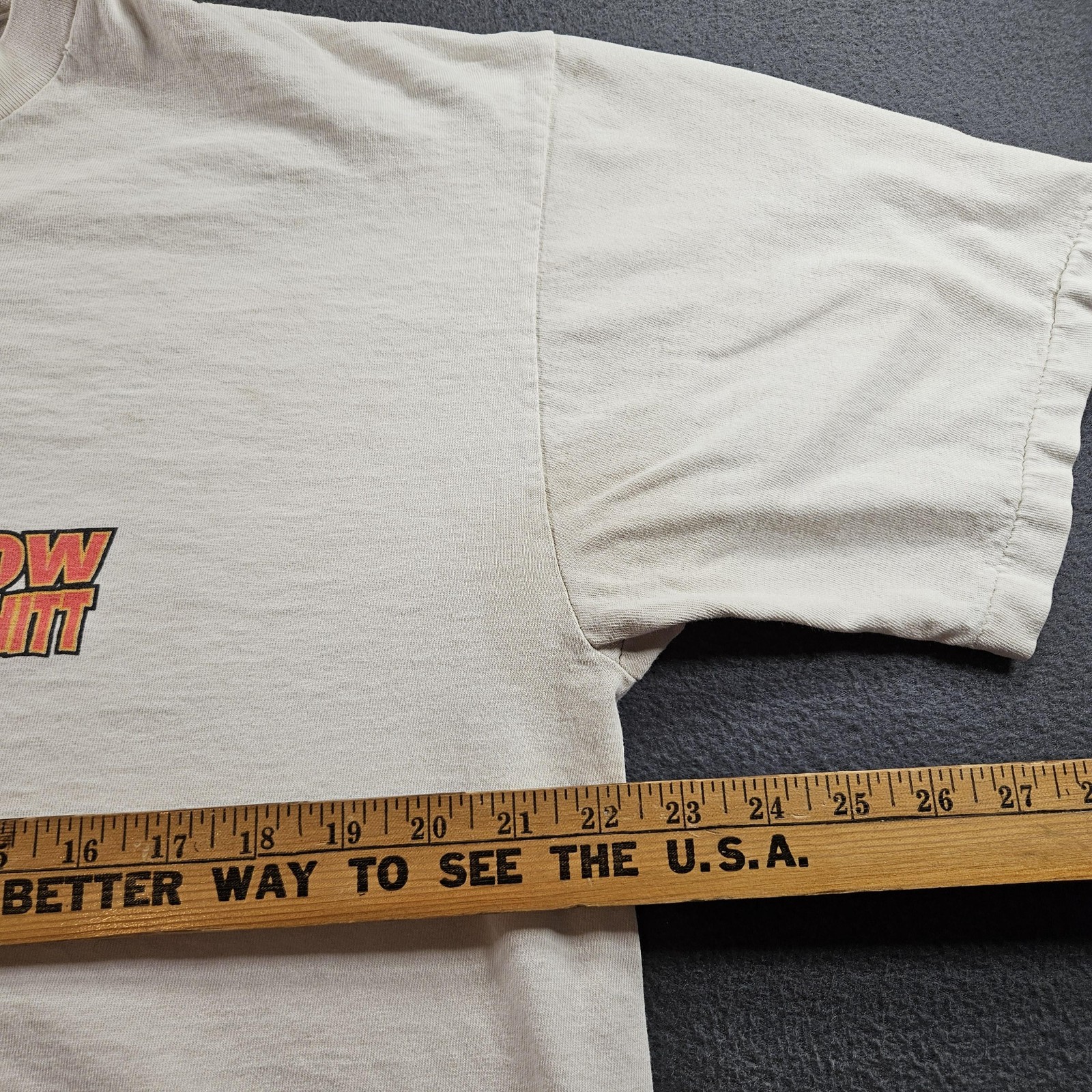 Vintage I Know Jack Schitt Shirt Mens XL White Made USA Humor Novelty Funny 90s gallery