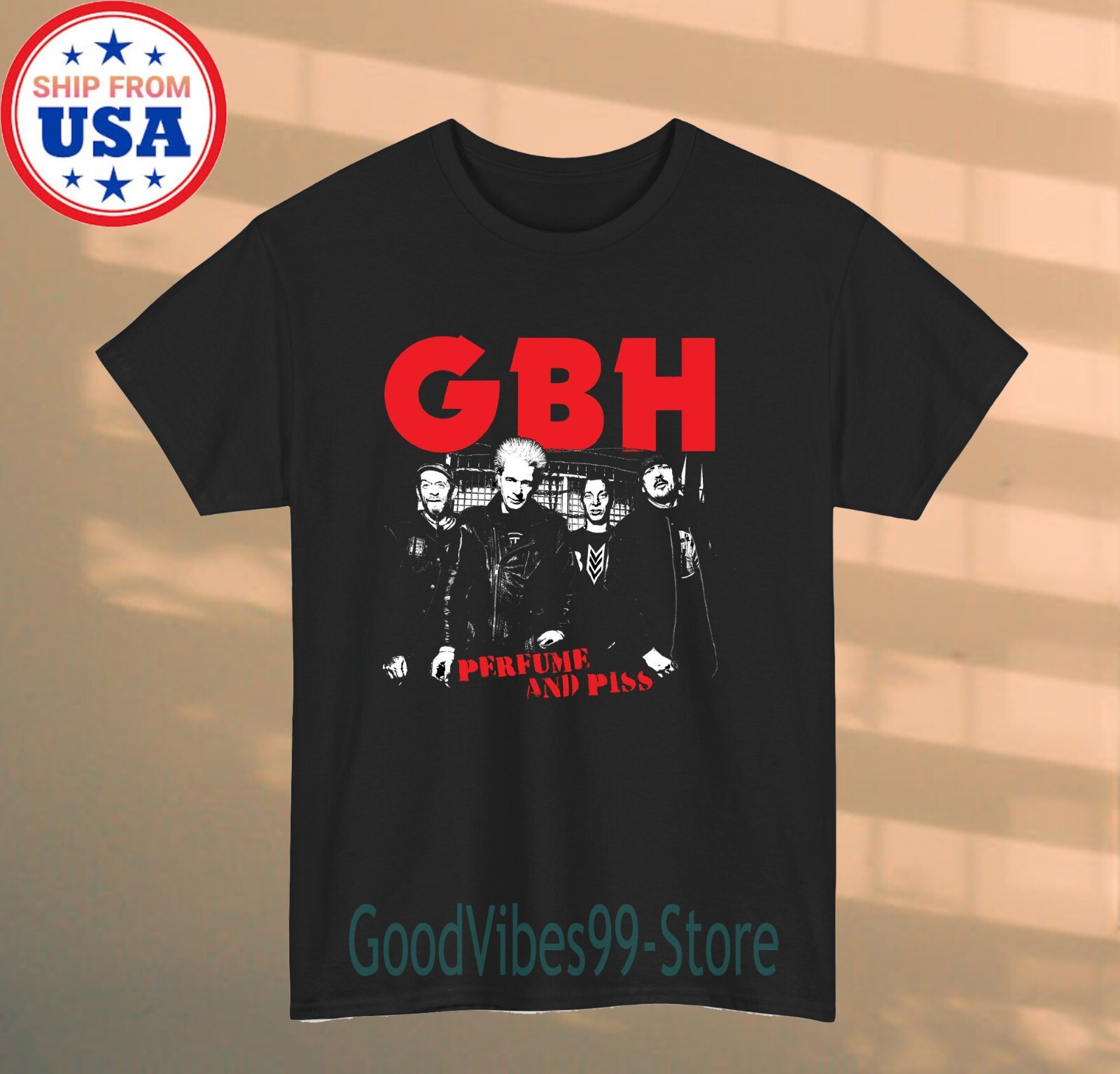 Charged GBH Men's Black T-shirt Size S-5XL gallery