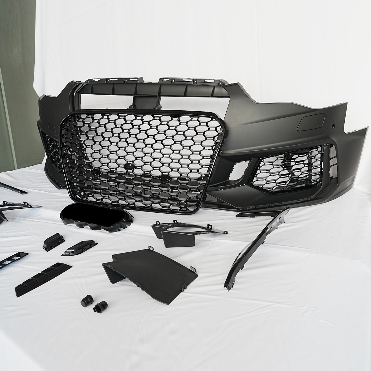 For 2012-2016 Audi A5 S5 B8.5 Front Bumper Bodykit With Grille B9 RS5 Style