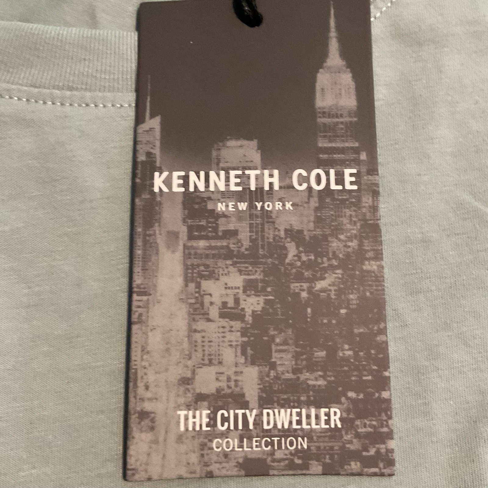 Kenneth Cole Men's Small City Dweller Collection Logo Crew Neck Tee Shirt NEW gallery