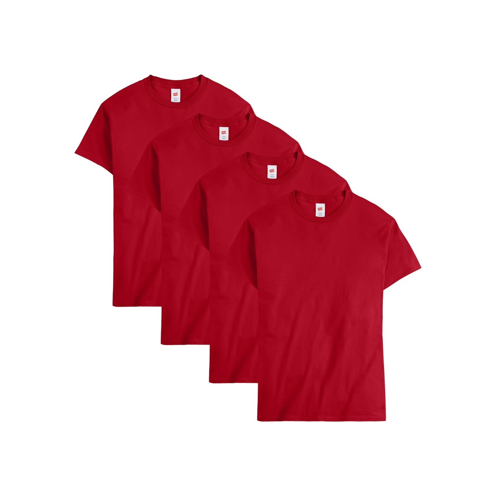 4 PACK OF Hanes Essential 100% Cotton Adult 5.2 oz. Cotton T-Shirt - 5280 gallery
