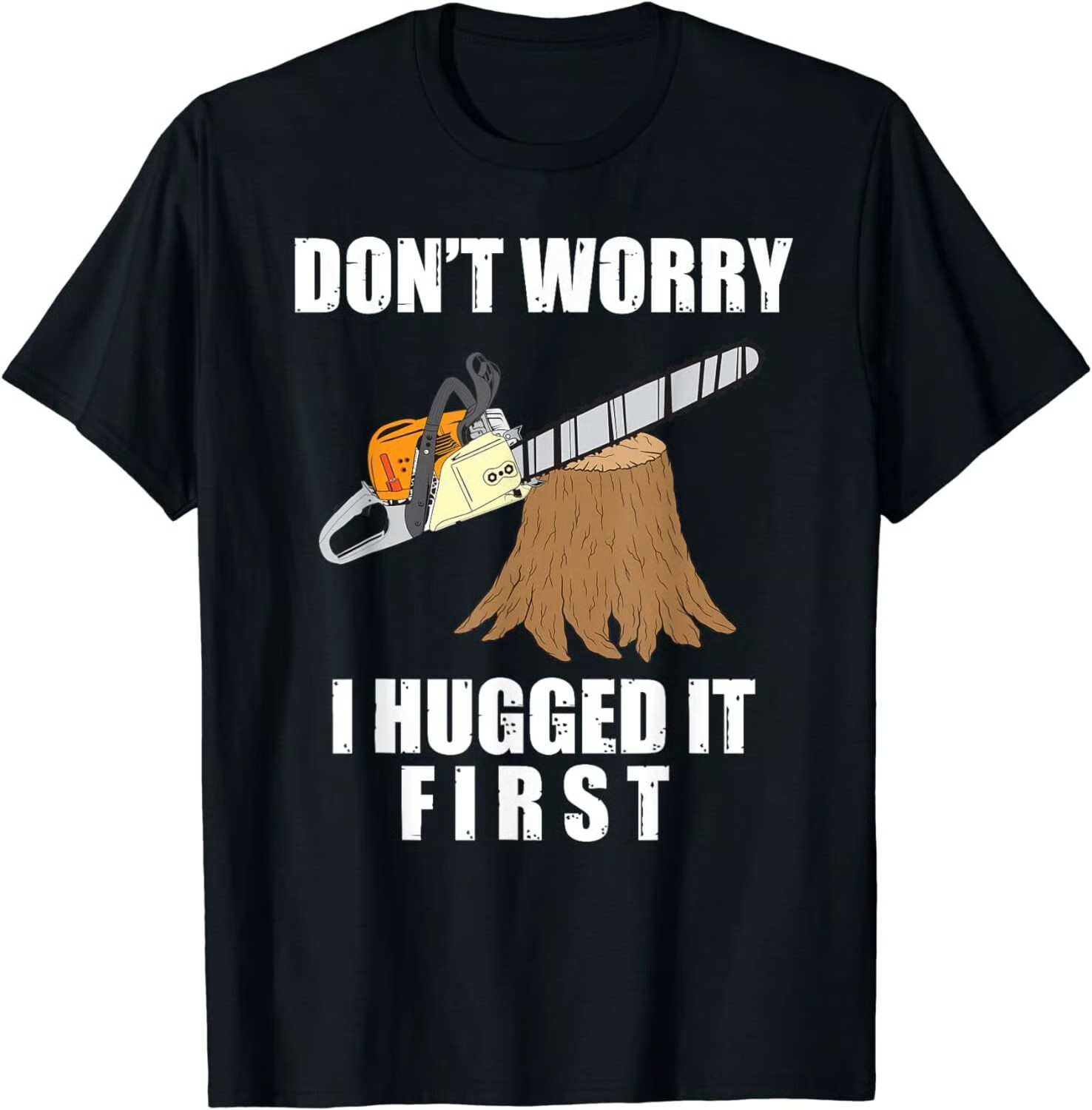 Funny Lumberjack Chainsaw Logging Arborist Gift Unisex T-Shirt gallery