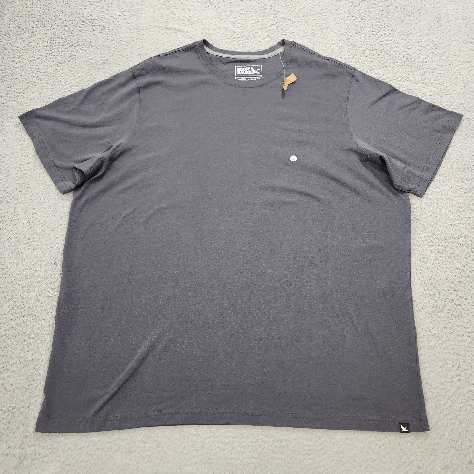 Eddie Bauer Shirt Mens T3XL Gray Classic Fit Short Sleeve Everyday Legend Tee